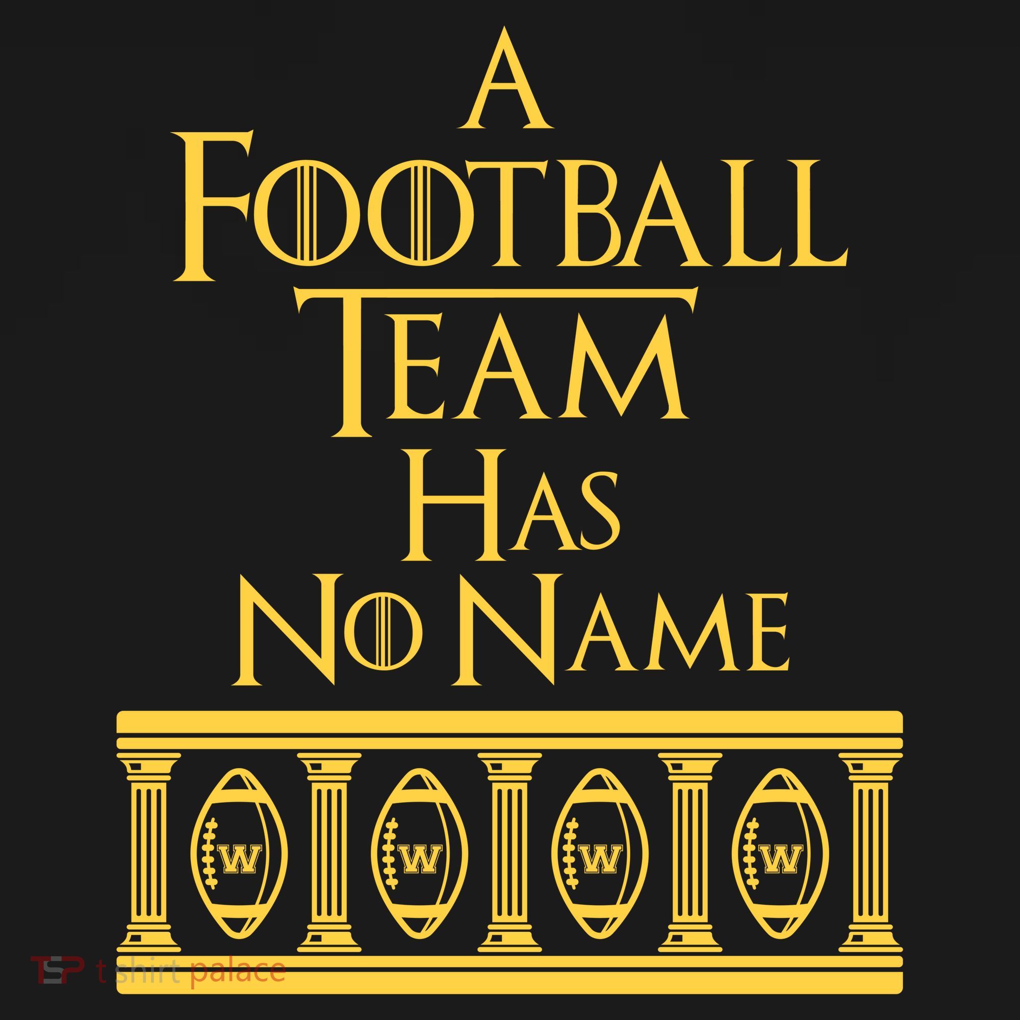 A Football Team Has No Name Washington Football Team Button