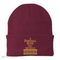 A Football Team Has No Name Washington Football Team Beanie thumb 0