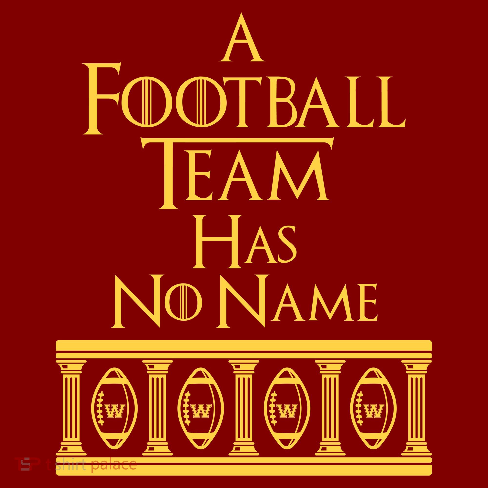 A Football Team Has No Name Washington Football Team Mousepad
