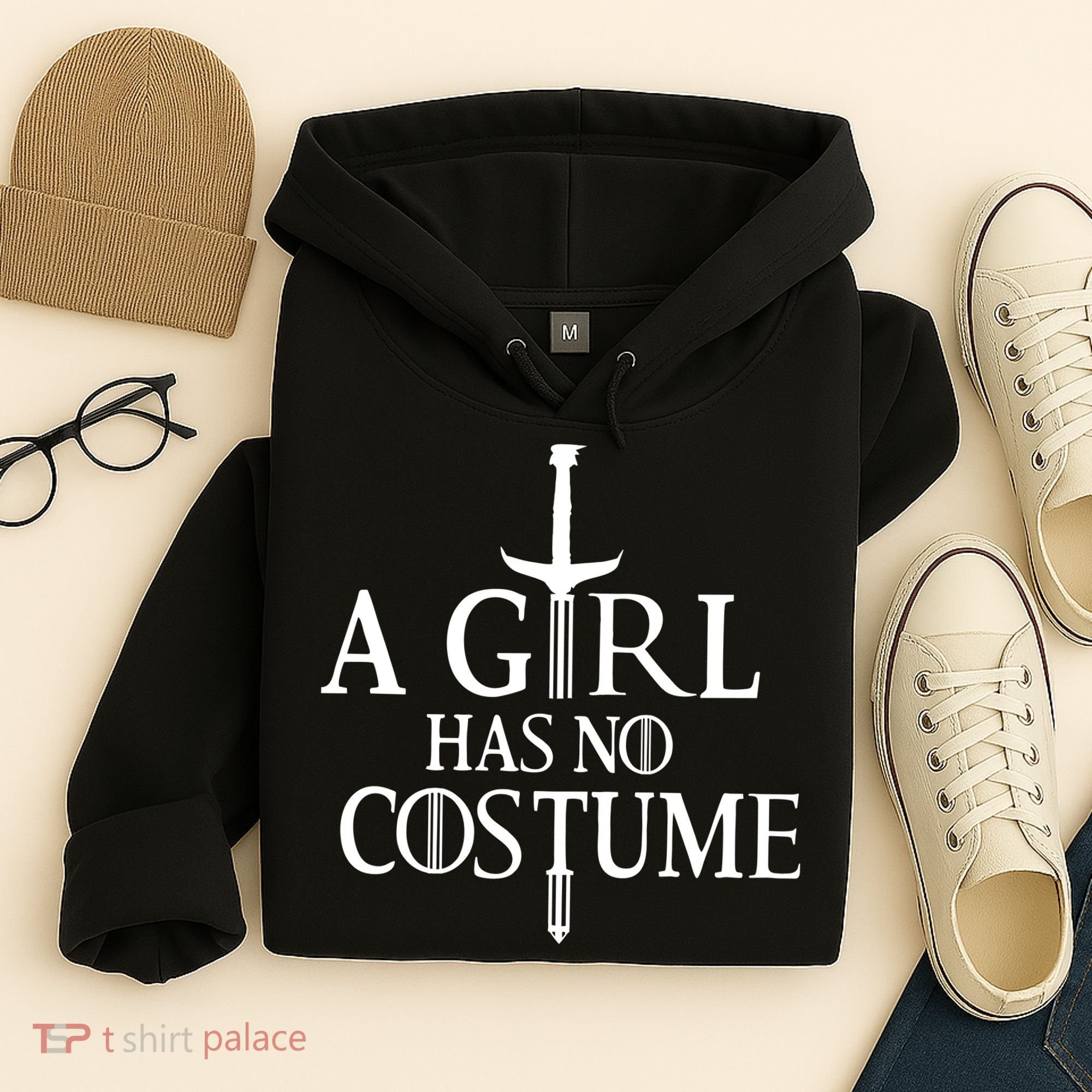 A Girl Has No Costume Hoodie