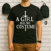 A Girl Has No Costume T-Shirt thumb 6