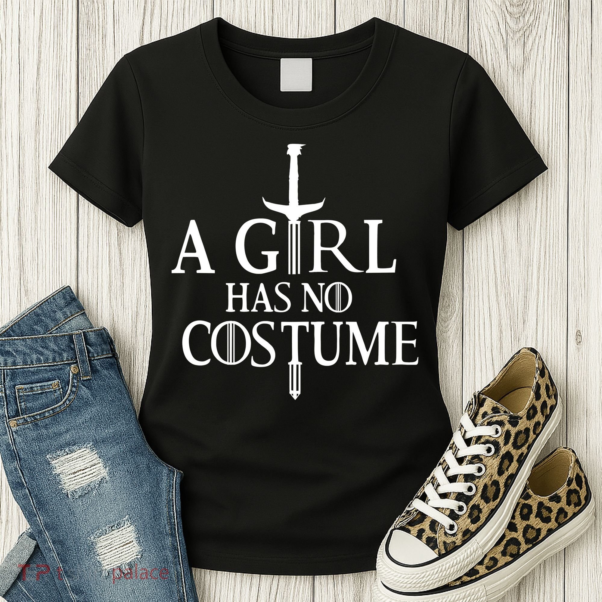 A Girl Has No Costume Women's T-Shirt