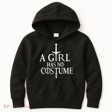 A Girl Has No Costume Kids Hoodie