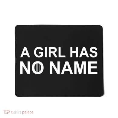 A Girl Has No Name Mousepad