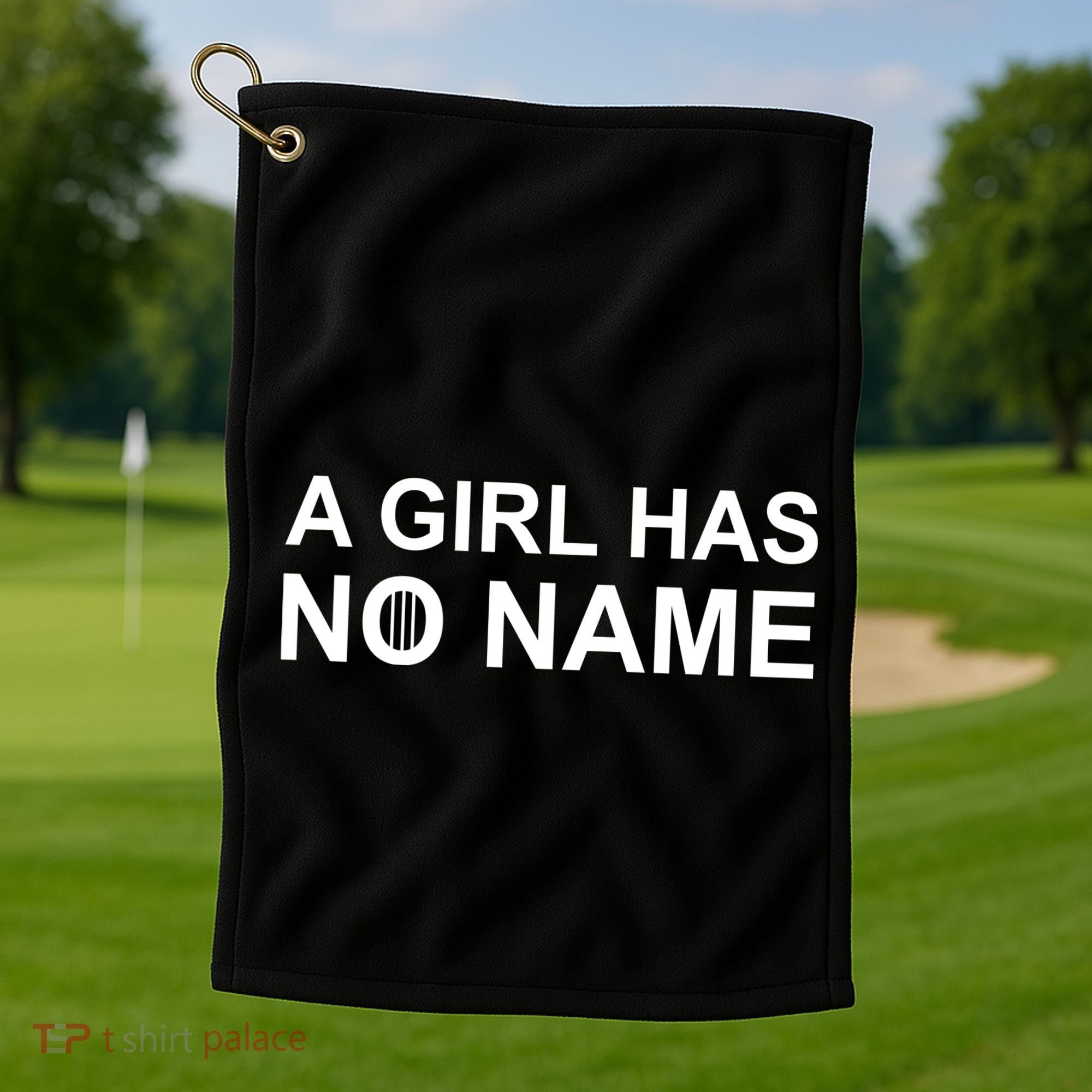 A Girl Has No Name Golf Towel