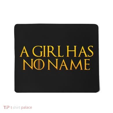 A Girl Has No Name Gold Limited Edition Mousepad