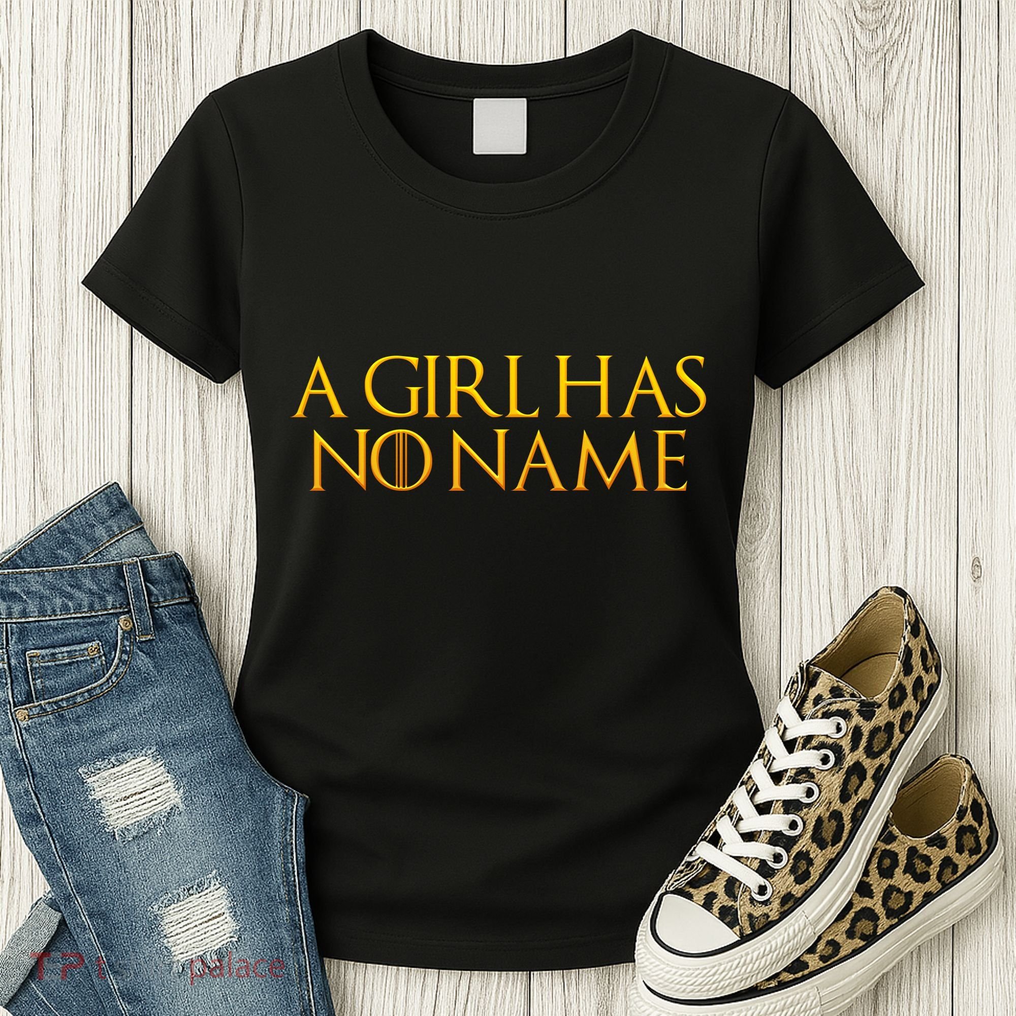 A Girl Has No Name Gold Limited Edition Women's T-Shirt