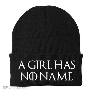 A Girl Has No Name Quote Beanie