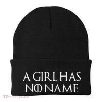A Girl Has No Name Quote Beanie thumb 0