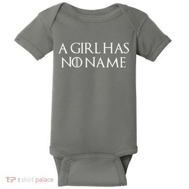 A Girl Has No Name Quote Baby Bodysuit