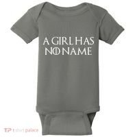 A Girl Has No Name Quote Baby Bodysuit thumb 0
