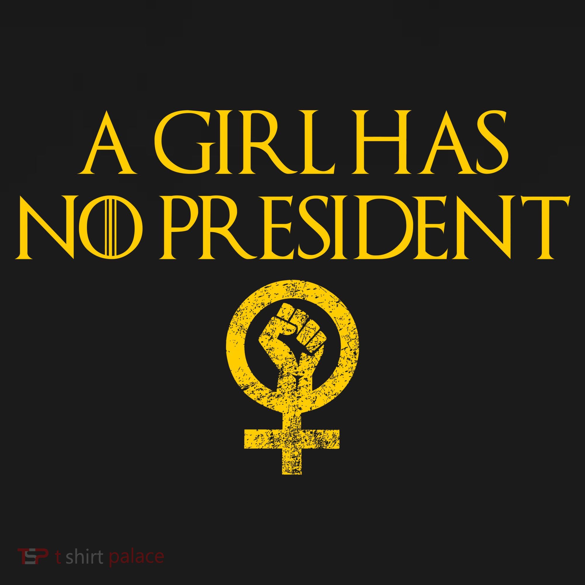 A Girl Has No President Resist Anti Trump Apron