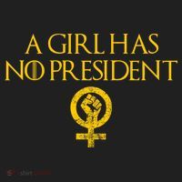 A Girl Has No President Resist Anti Trump Beanie thumb 2