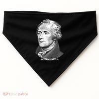 A Ham A Ham Big Face Portrait USA-Made Doggie Bandana thumb 0