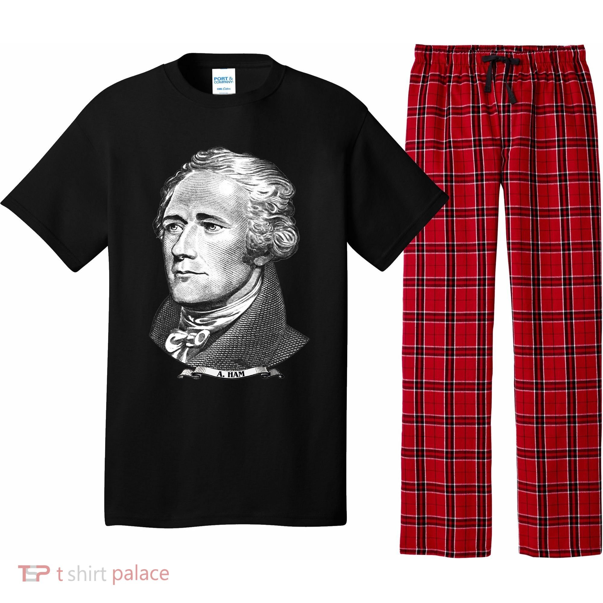 A Ham A Ham Big Face Portrait Pajama Set