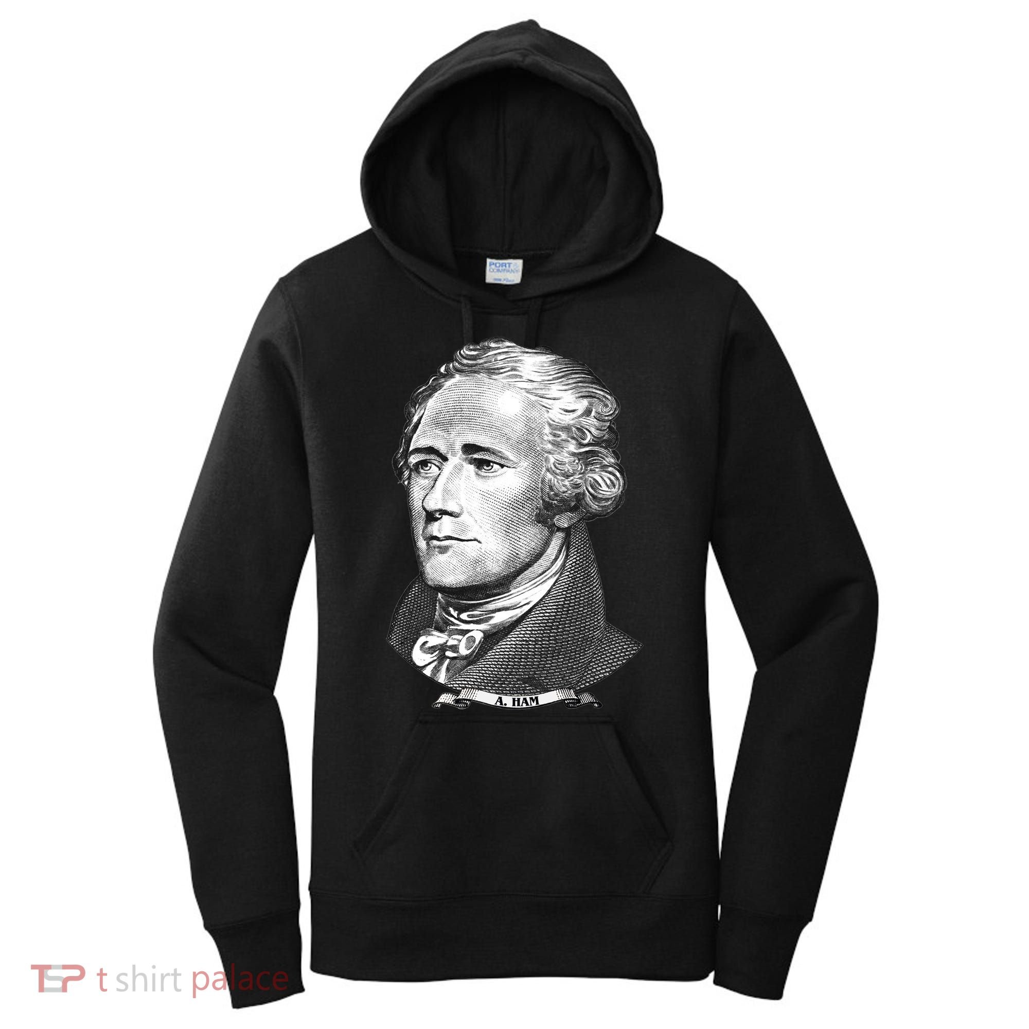 A Ham A Ham Big Face Portrait Women's Hoodie