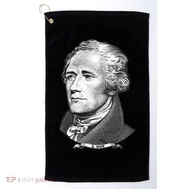 A Ham A Ham Big Face Portrait Golf Towel