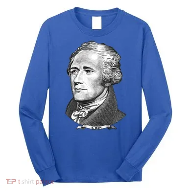 A Ham A Ham Big Face Portrait Long Sleeve Shirt