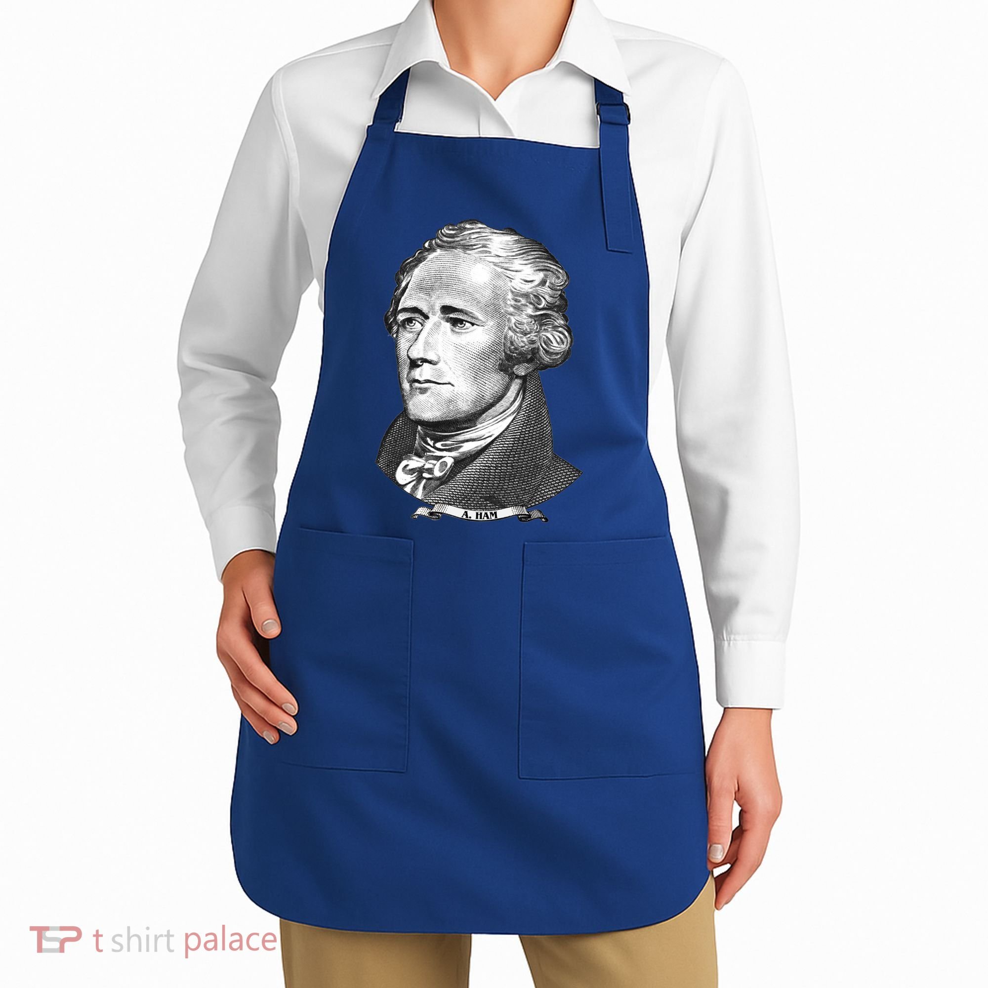 A Ham A Ham Big Face Portrait Apron
