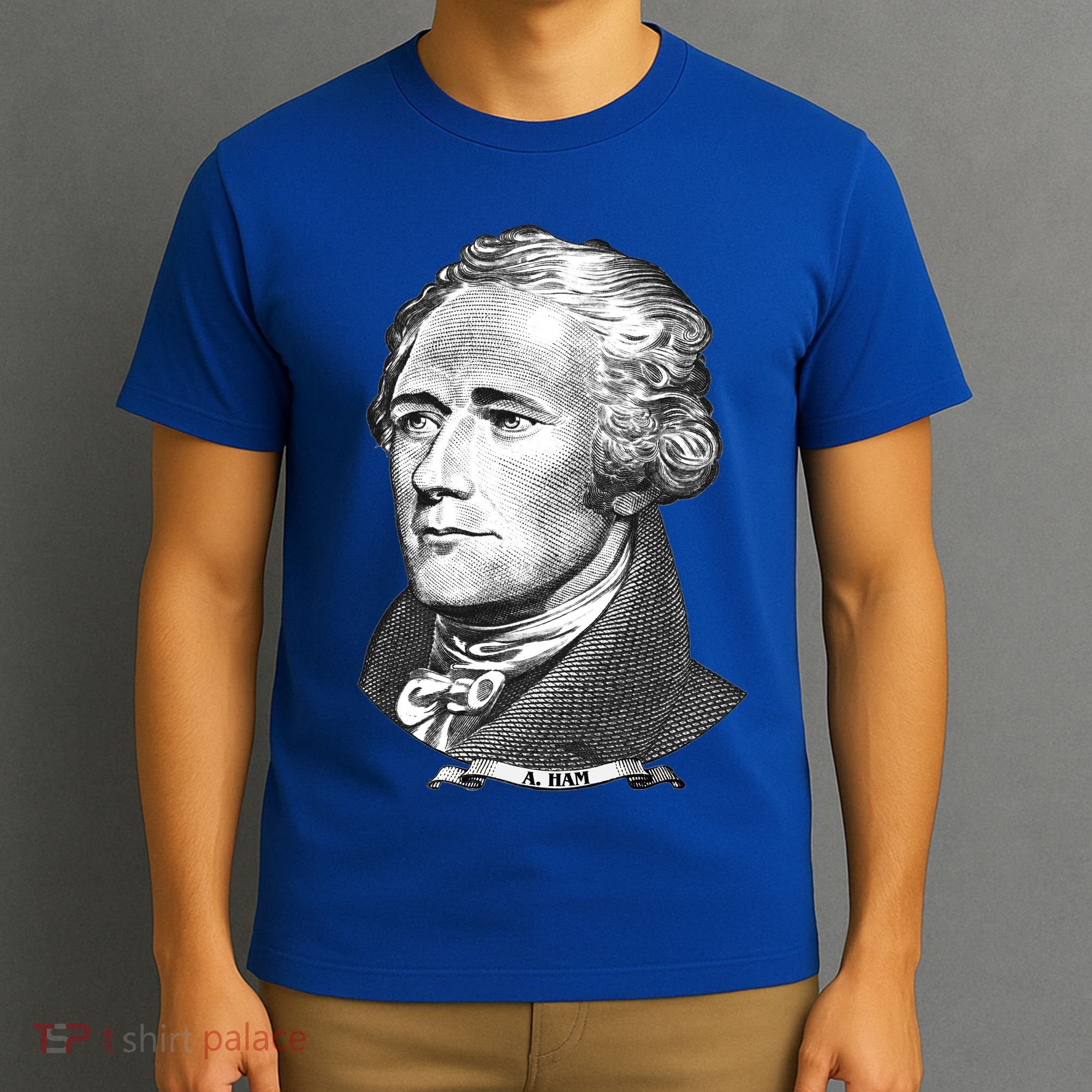 A Ham A Ham Big Face Portrait T-Shirt