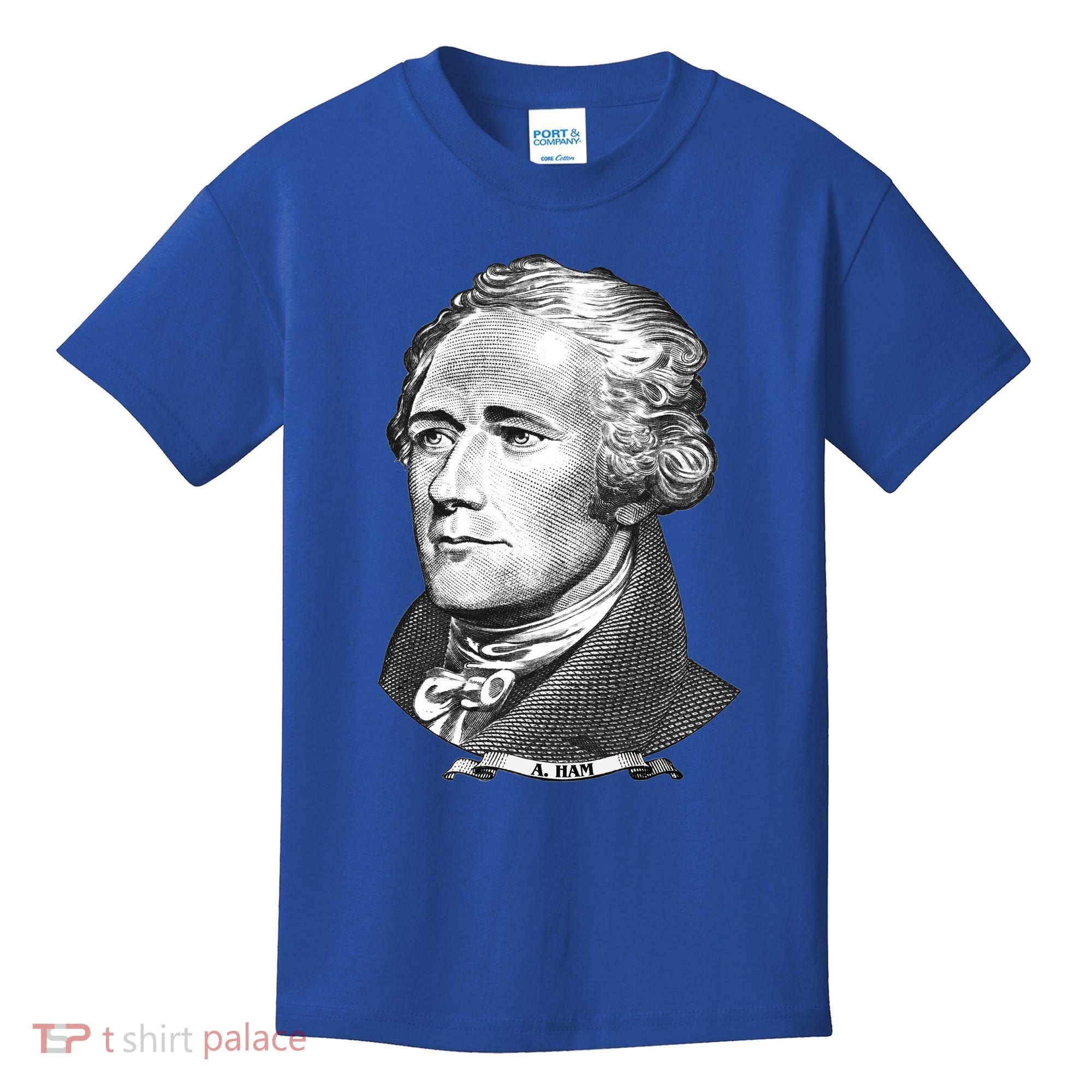 A Ham A Ham Big Face Portrait Kids T-Shirt