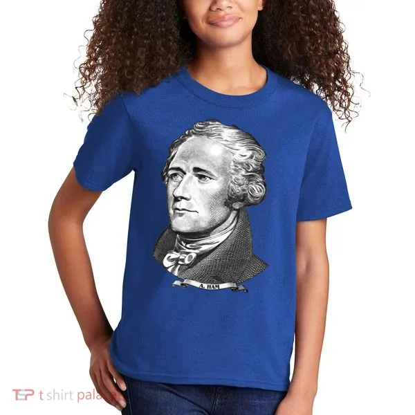 A Ham A Ham Big Face Portrait Kids T-Shirt