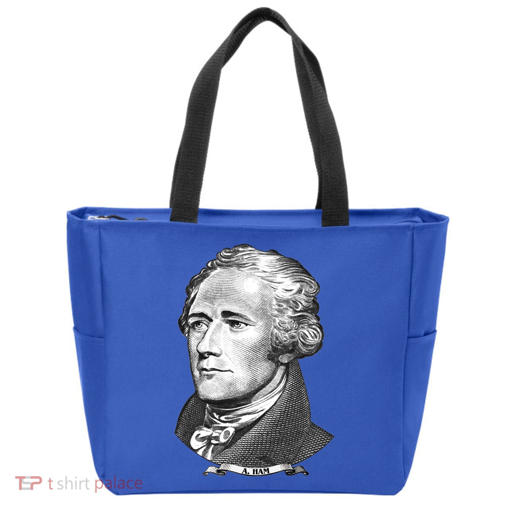 A Ham A Ham Big Face Portrait Tote Bag