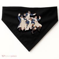 A Ham Hamilton Family USA-Made Doggie Bandana thumb 0
