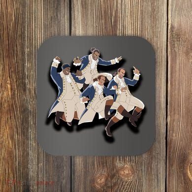 A Ham Hamilton Family Coaster