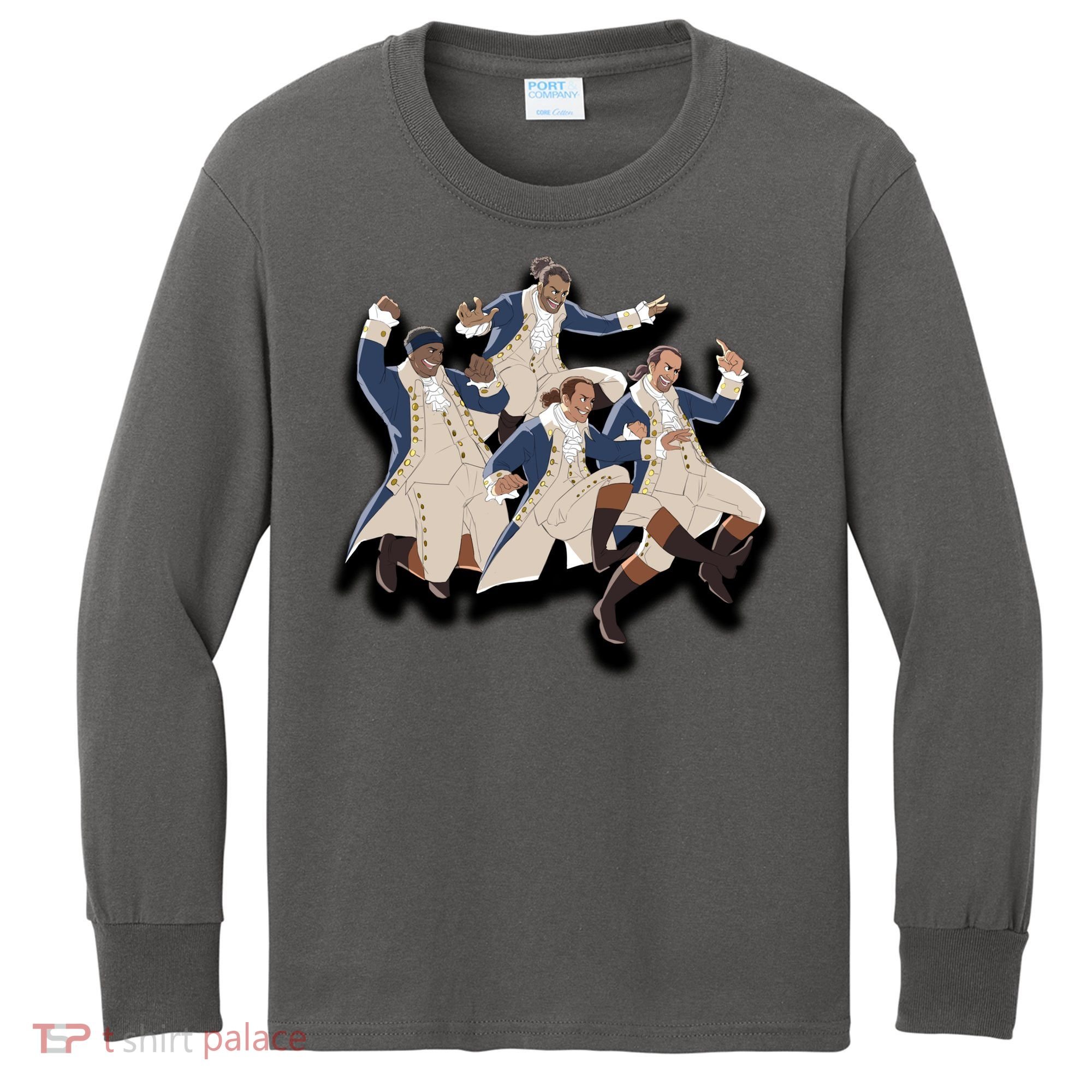 A Ham Hamilton Family Kids Long Sleeve Shirt