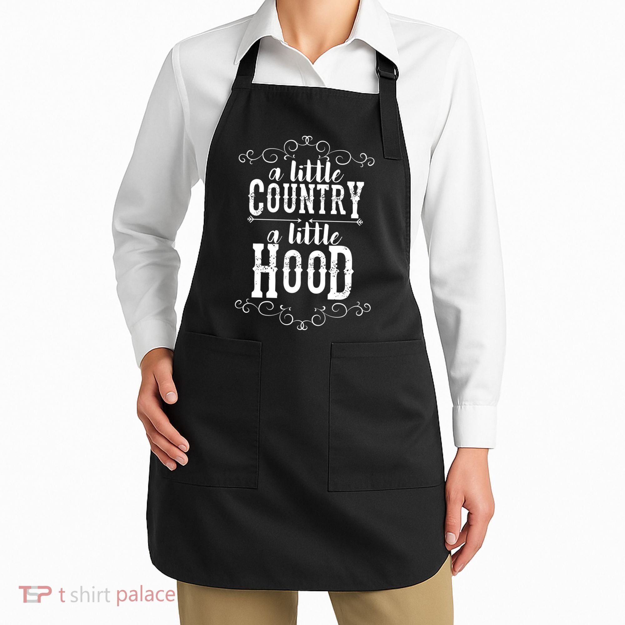 A Little Country A Little Hood Apron
