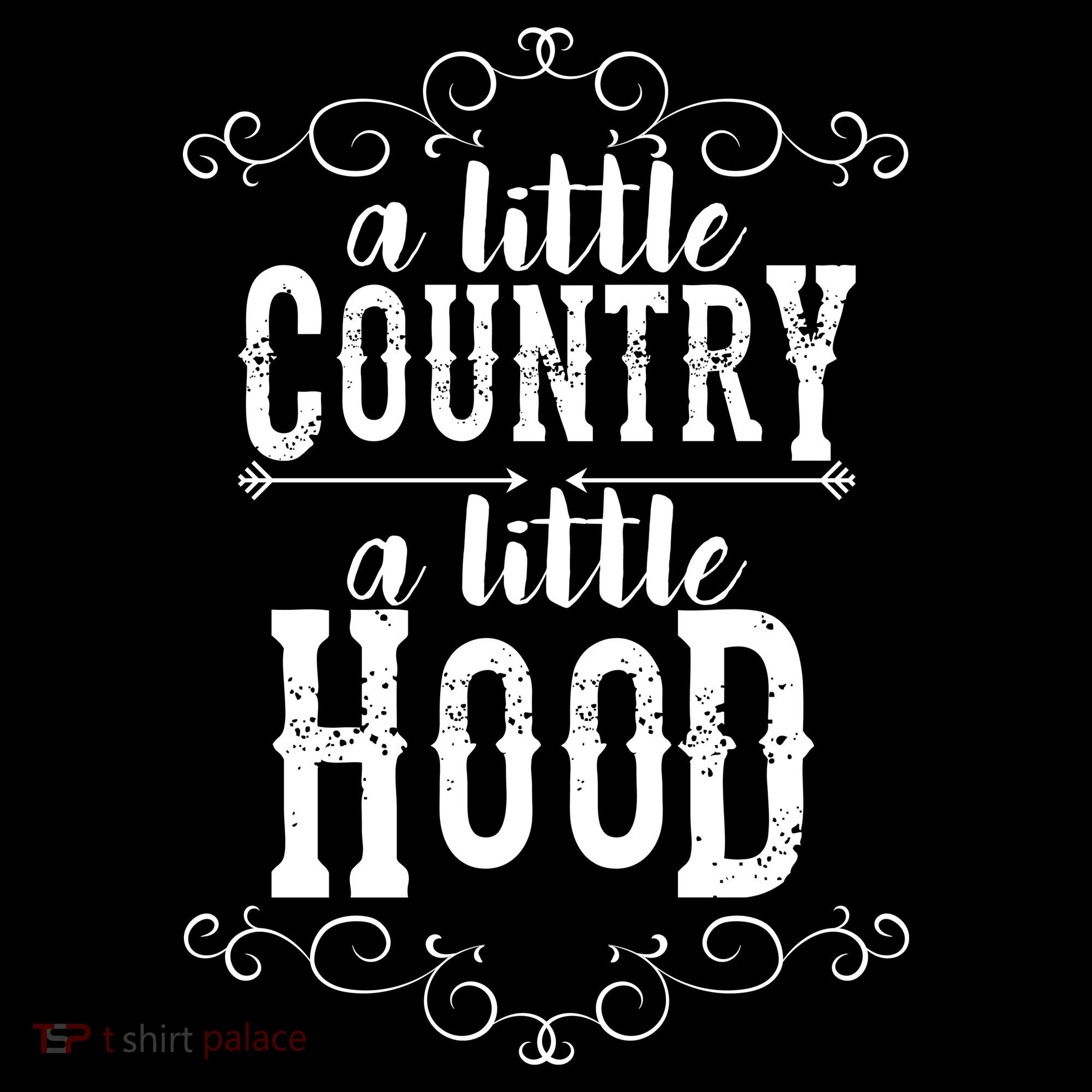 A Little Country A Little Hood Women's Hoodie