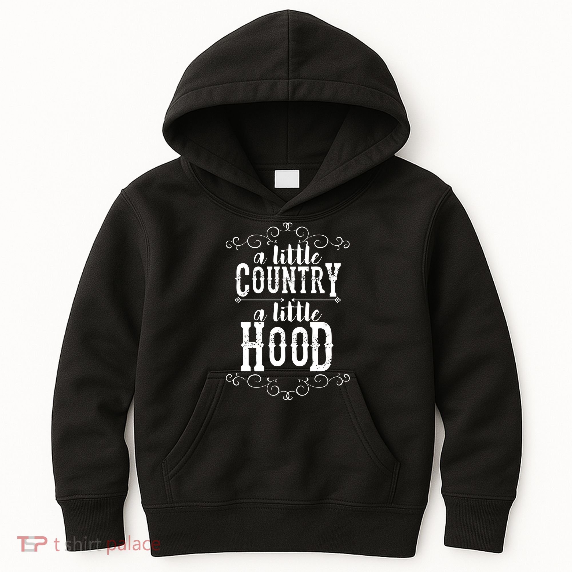 A Little Country A Little Hood Kids Hoodie