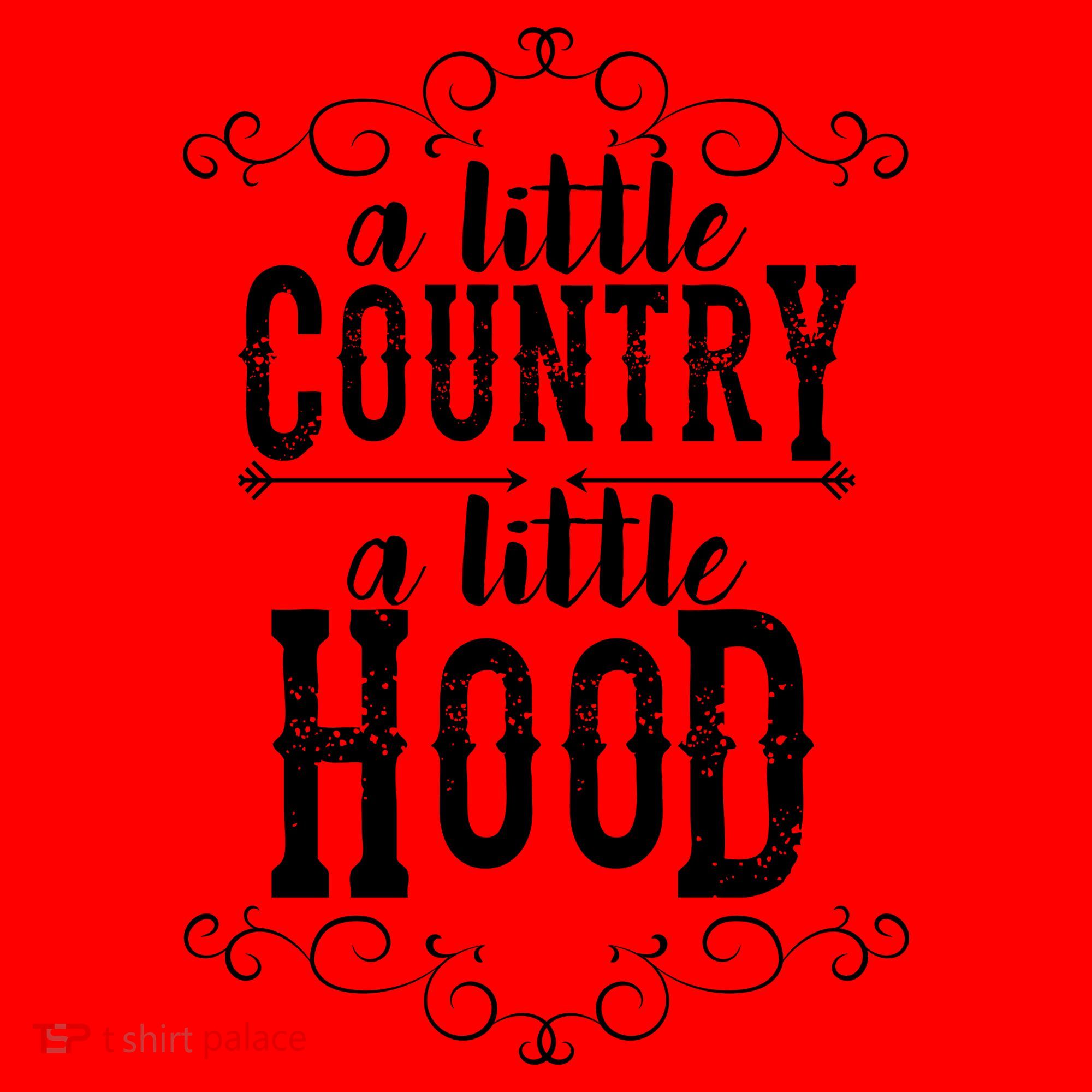 A Little Country A Little Hood Santa Hat