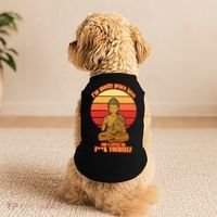 A little Go F**k Yourself Funny Buddha Doggie Tank thumb 2