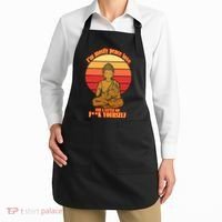 A little Go F**k Yourself Funny Buddha Apron thumb 2