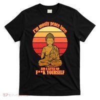 A little Go F**k Yourself Funny Buddha T-Shirt thumb 0