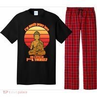 A little Go F**k Yourself Funny Buddha Pajama Set thumb 0