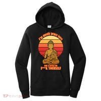 A little Go F**k Yourself Funny Buddha Women's Hoodie thumb 0