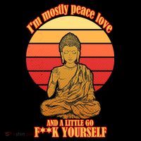 A little Go F**k Yourself Funny Buddha Women's Tank Top thumb 5