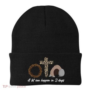 A Lot Can Happen in 3 Day Celebrating Easter Beanie