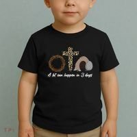 A Lot Can Happen in 3 Day Celebrating Easter Toddler T-Shirt thumb 2