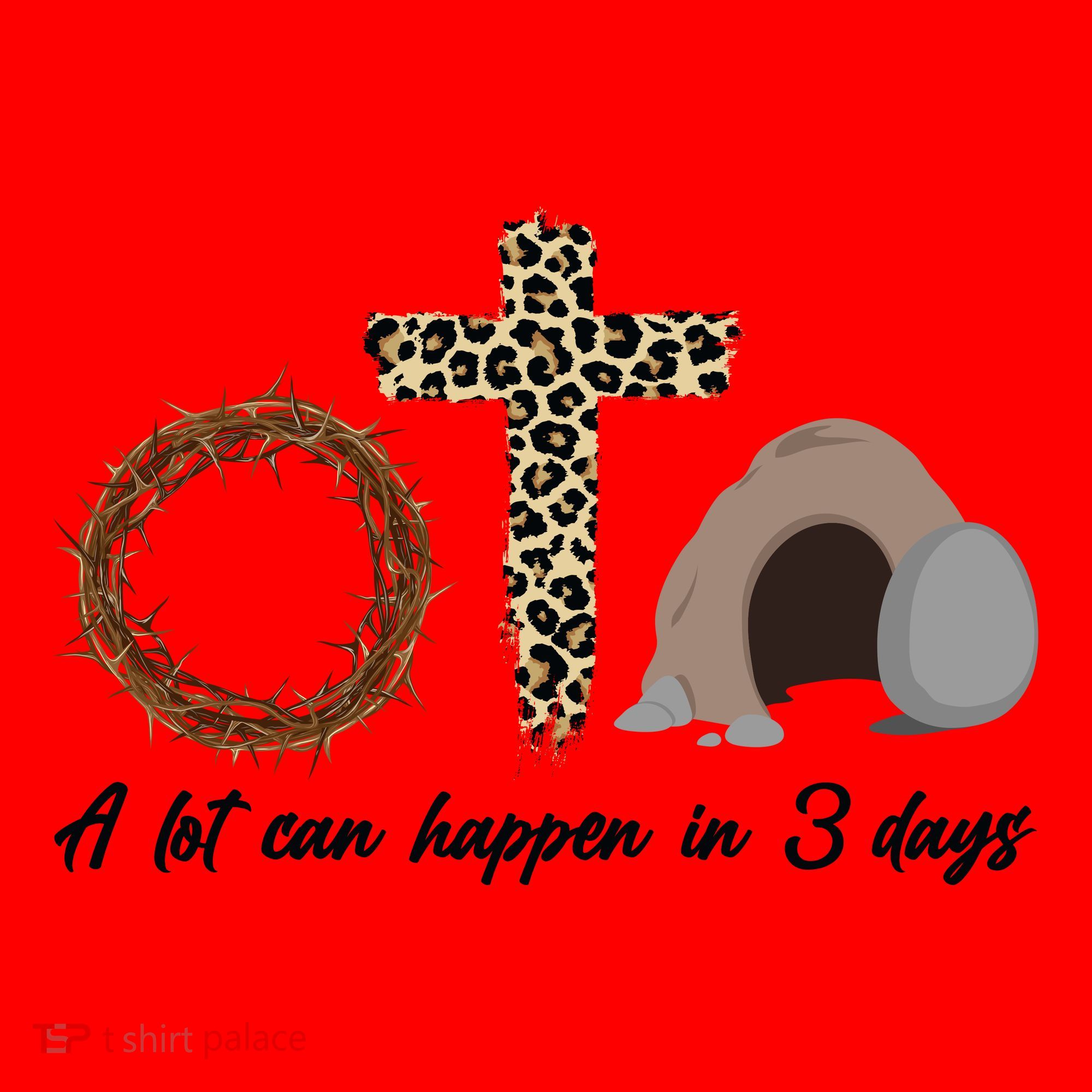 A Lot Can Happen in 3 Day Celebrating Easter Santa Hat
