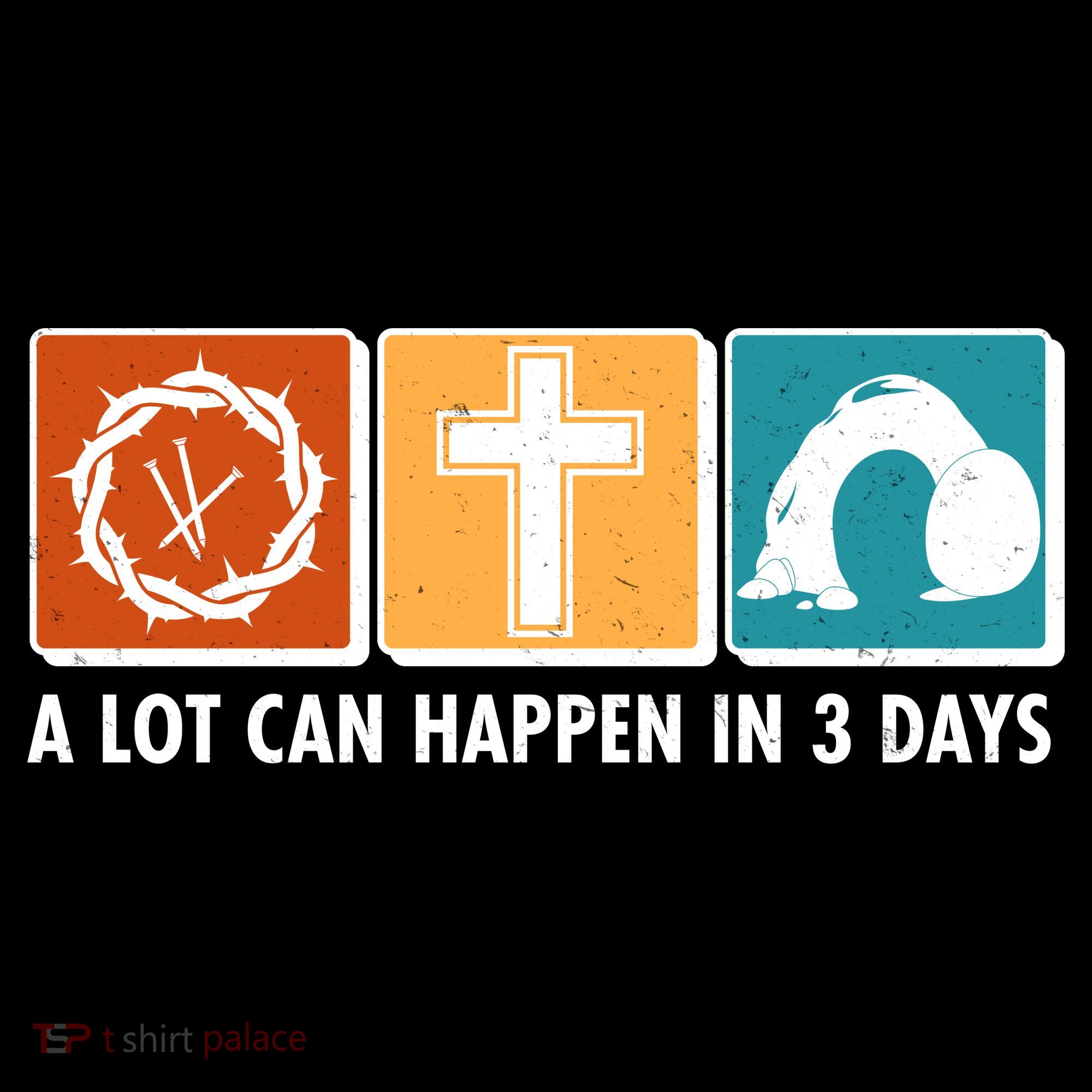 A Lot Can Happened In Three Days Jesus Resurrection Apron