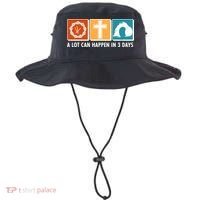 A Lot Can Happened In Three Days Jesus Resurrection Bucket Hat thumb 0