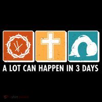 A Lot Can Happened In Three Days Jesus Resurrection Women's Hoodie thumb 2