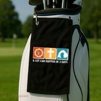 A Lot Can Happened In Three Days Jesus Resurrection Golf Towel thumb 2