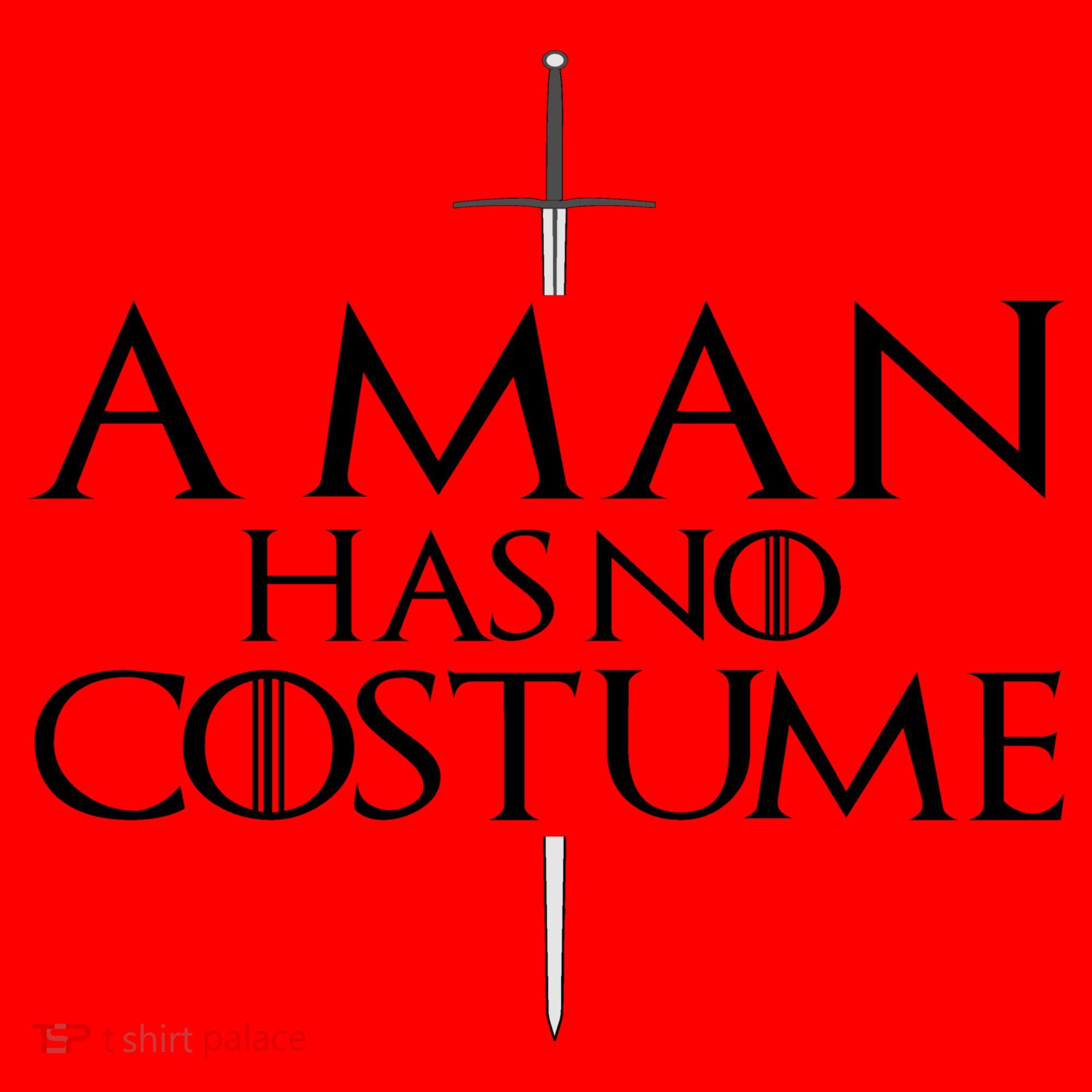 A Man Has No Costume Santa Hat