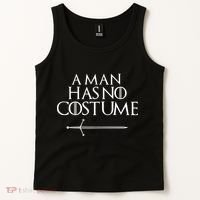 A Man Has No Costume Funny TV Series Tank Top thumb 2