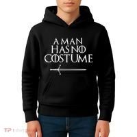 A Man Has No Costume Funny TV Series Kids Hoodie thumb 4